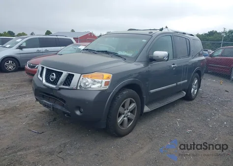 2012 Nissan Armada Platinum z USA, uszkodzony, nr VIN 5N1AA0NE3CN608071